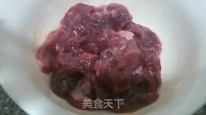 Make Garlic cow with green pepper step 1