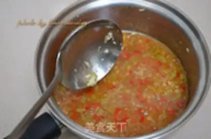 Make Garlic fan steamed shrimp step 8