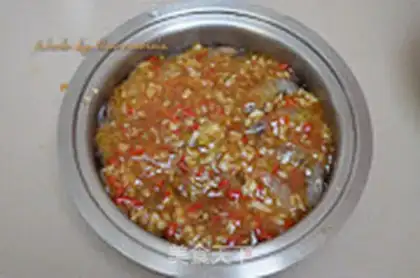 Make Garlic fan steamed shrimp step 9