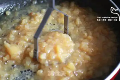 Make Peaches jam step 6