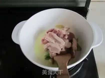Make Korean pickle tofu pot step 2