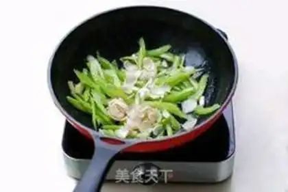 Make The Celery Lily step 6