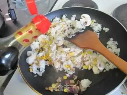 Make Scrambled rice step 11