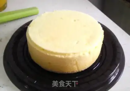 Make Six-inch cream fruit cake step 9