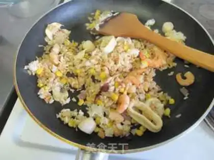 Make Scrambled rice step 12