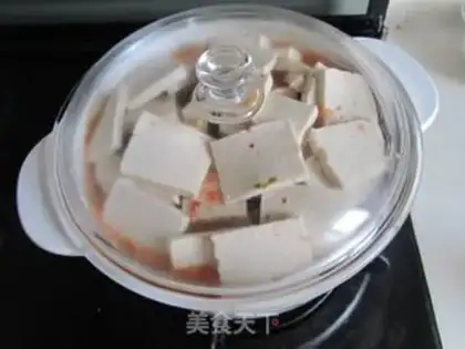 Make Double-colour tea toast step 7