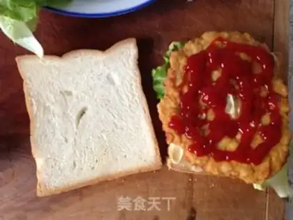 Make Chicken sandwich step 2