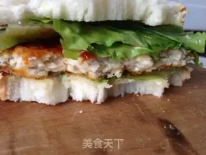 Make Chicken sandwich step 4