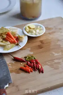 Make Pickles and fish step 1