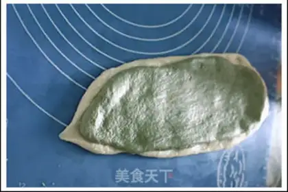Make Double-colour tea toast step 15