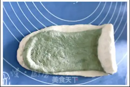 Make Double-colour tea toast step 16