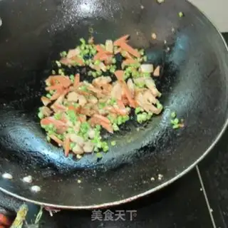 Make The ham and meat step 4
