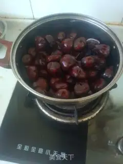 Make Sugar to cook chestnuts step 5