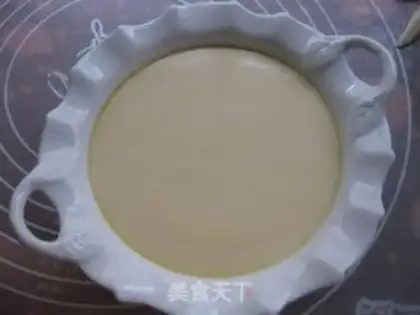 Make Milk steamed eggs step 12
