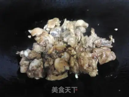 Make A chicken with salt sauce step 7