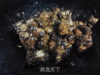 Make A chicken with salt sauce step 9