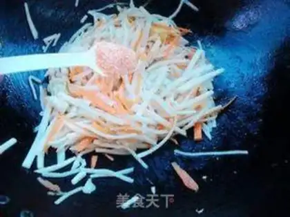 Make Carrot and sweet bamboo step 5