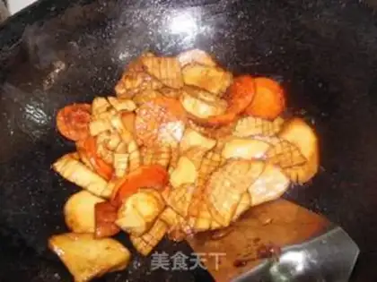 Make Red apricot mushroom step 11