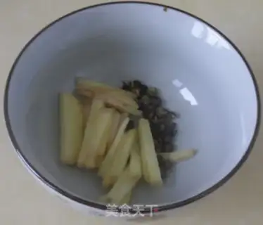 Make Pumpkin rice step 1