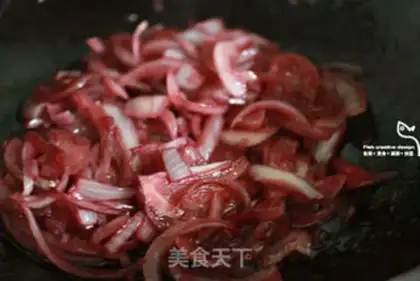 Make Seafood sweet almond noodles step 4