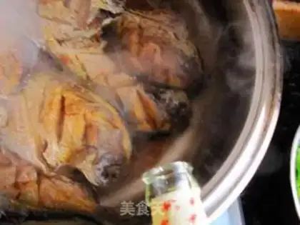 Make Dry-burned mackerel step 5