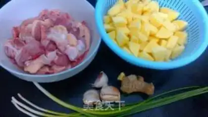 Make Potato duck step 0