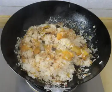 Make Pumpkin rice step 10