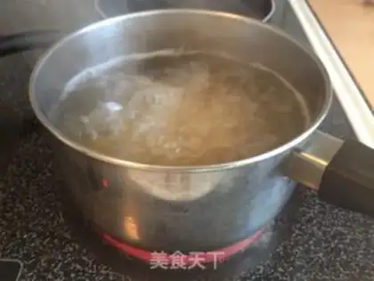 Make Butter bacon pasta step 1