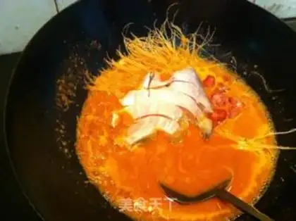 Make Seafood tea step 5