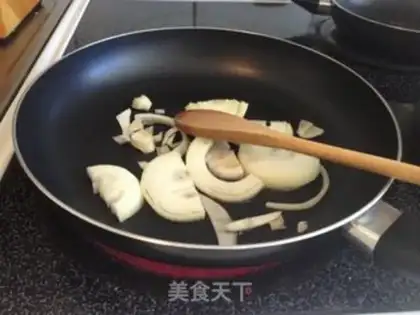 Make Butter bacon pasta step 2