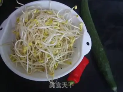 Make cucumber sprouts step 0
