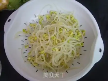 Make cucumber sprouts step 5