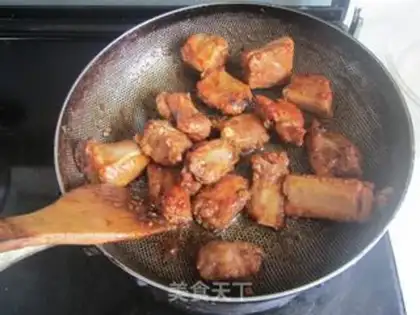 Make The leather ribs step 7