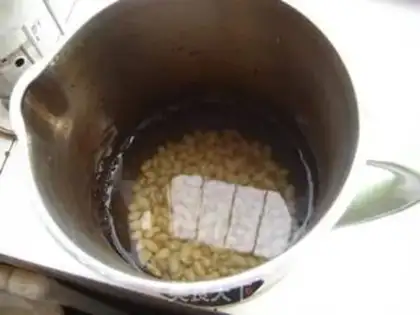 Make Homemade tofu brain step 1