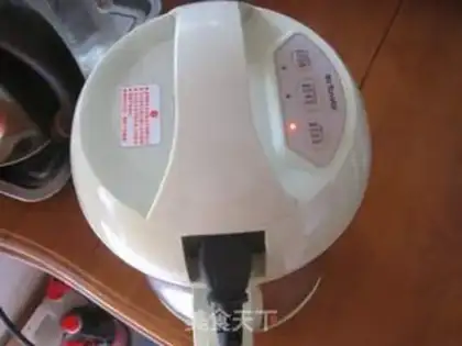 Make Homemade tofu brain step 2