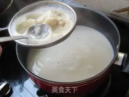 Make Homemade tofu brain step 3
