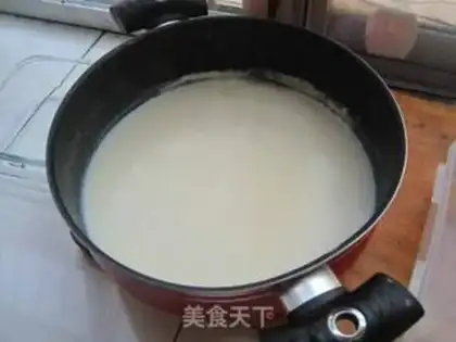Make Homemade tofu brain step 4