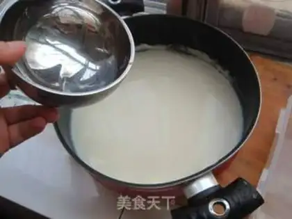 Make Homemade tofu brain step 5