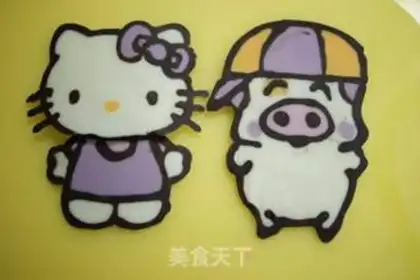 Make Homemade cartoon chocolate step 5