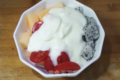 Make Healthy fruit yogurt step 5