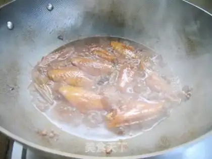 Make Red chicken wings step 9