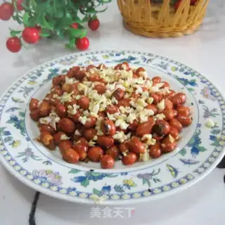 Make Garlic peanuts step 6