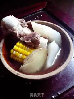 Make A radish corn corset soup step 7