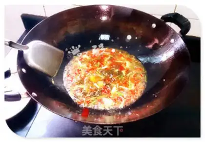 Make Spicy old sour fish step 3