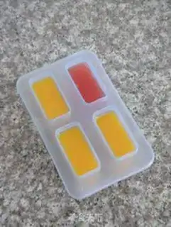 Make Mango popsicles step 3