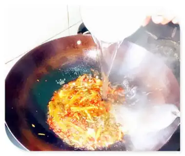 Make Spicy old sour fish step 8