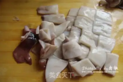Make Roasted squid step 1