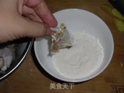 Make Fried crabs step 3