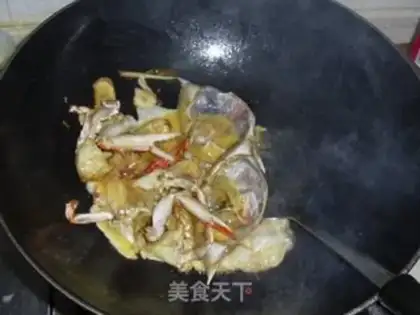 Make Fried crabs step 6