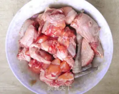 Make Potato fried chicken step 1